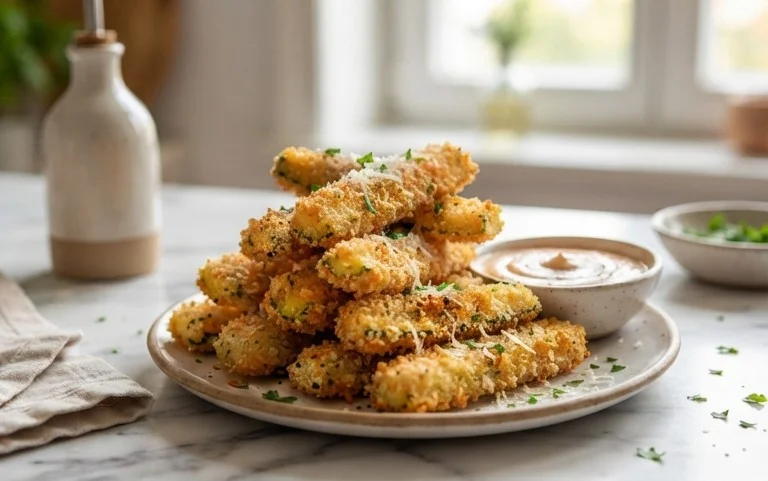 Parmesan Zucchini Fries