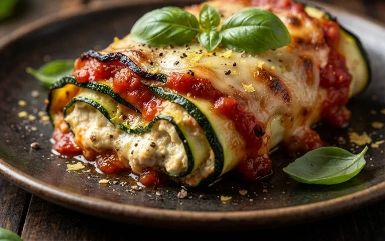 Vegan Zucchini Rollatini