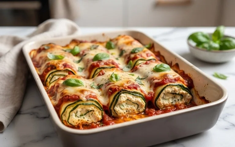 Vegan Zucchini Rollatini