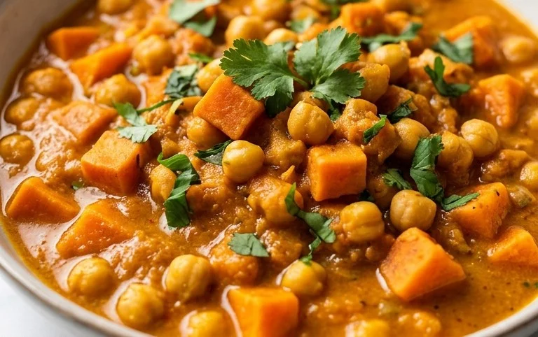 Sweet Potato and Chickpea Curry