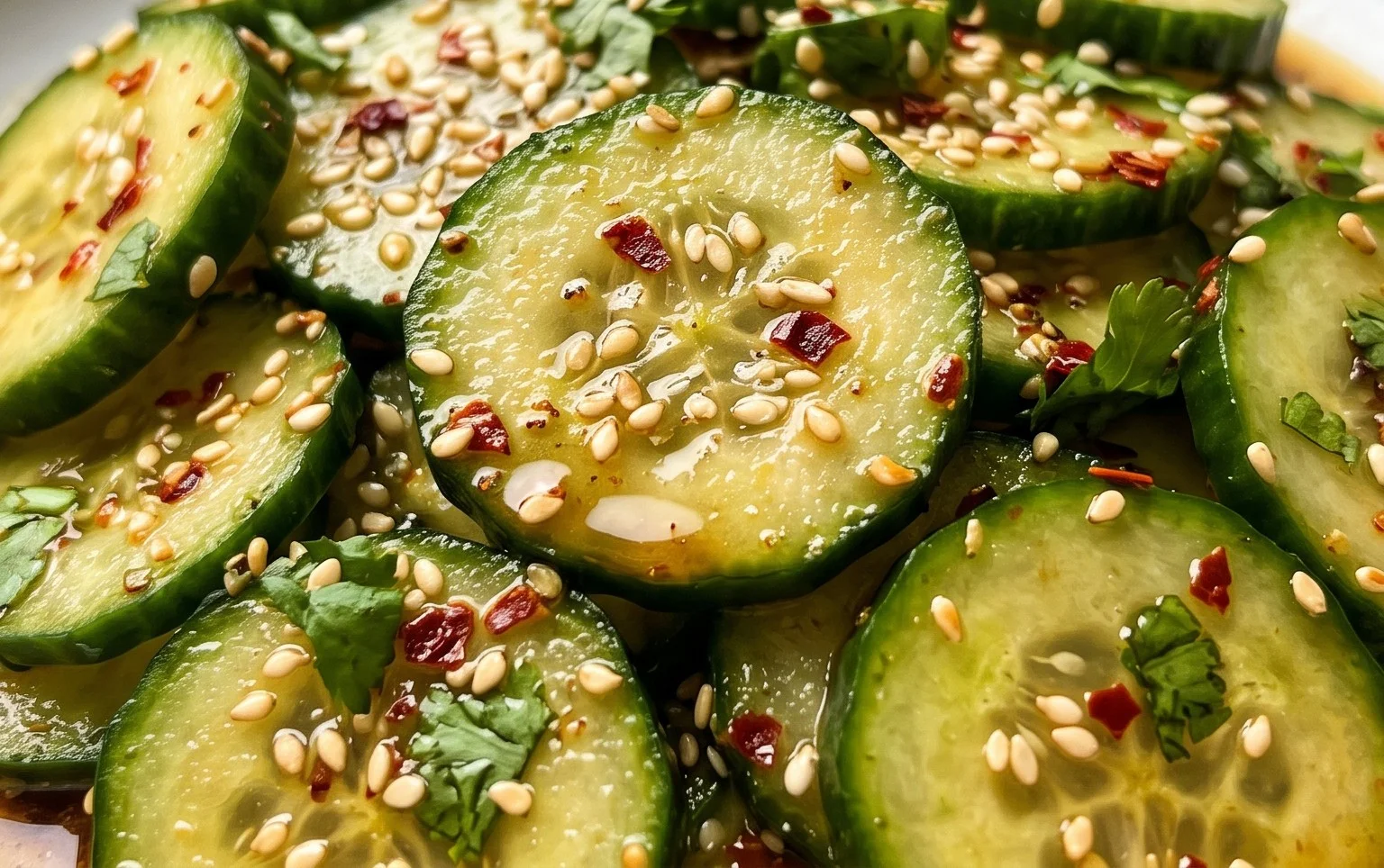 Easy Asian Cucumber Salad