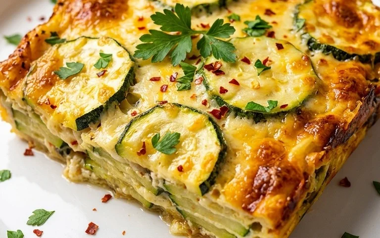 Easy Cheesy Zucchini Casserole