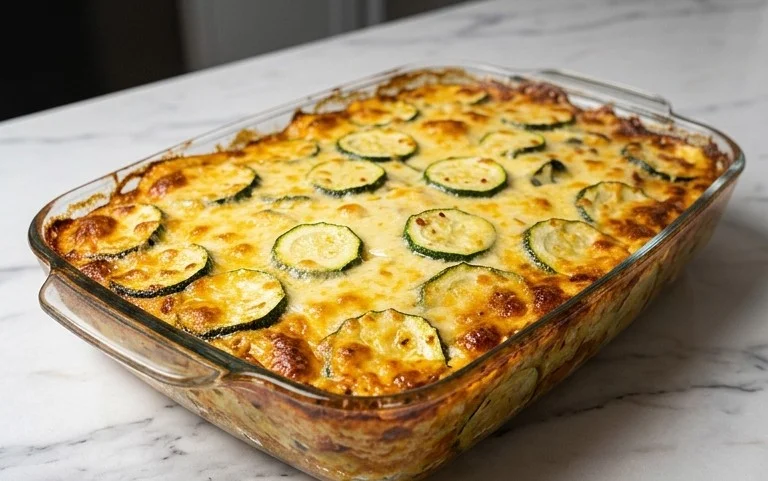 Easy Cheesy Zucchini Casserole