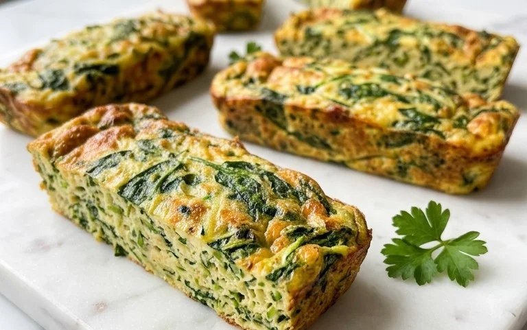 Baked Spinach Zucchini Frittata Fingers {Baby-Friendly}