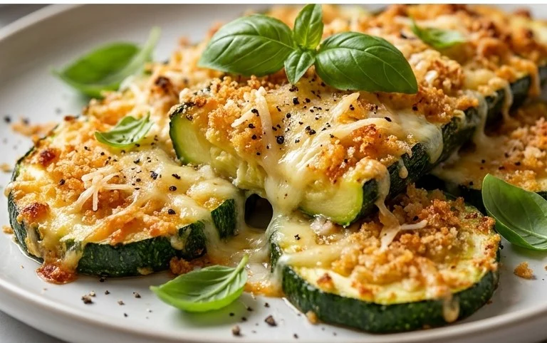 Baked Parmesan Zucchini