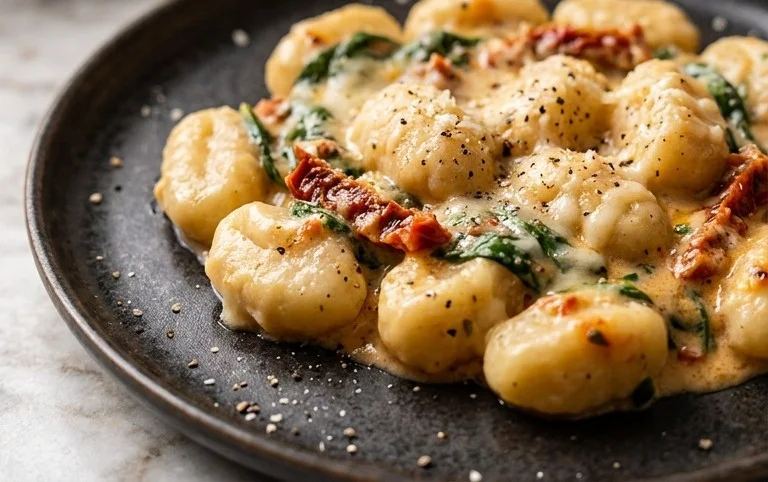 Creamy Tuscan Gnocchi