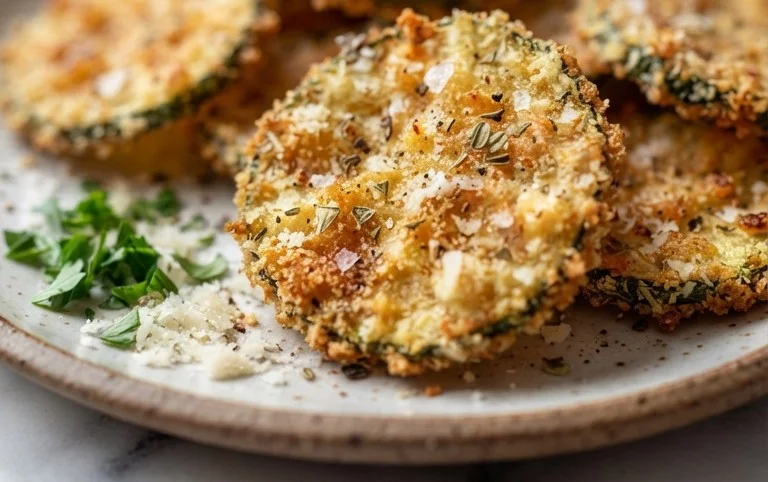 Crispy Baked Zucchini Chips