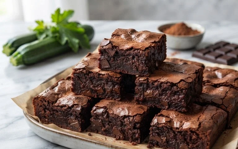 Chocolate Zucchini Brownies Recipe
