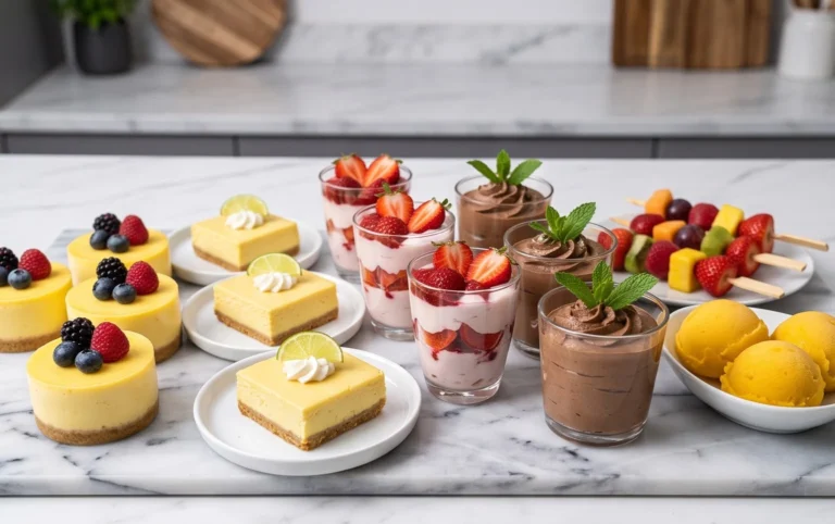 6 postres fáciles y refrescantes