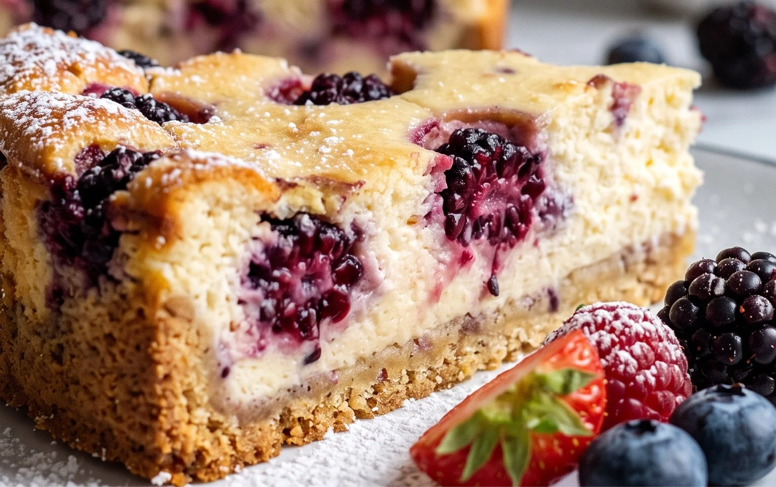 Bromnon-alcoholic beerkuchen mit Quark und Frischkäse