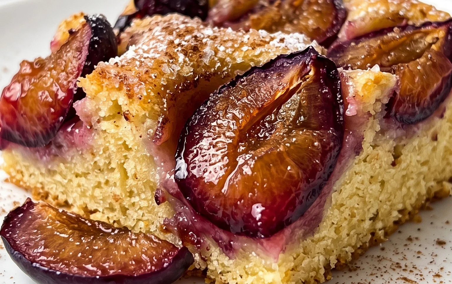 Saftiger Pflaumenkuchen