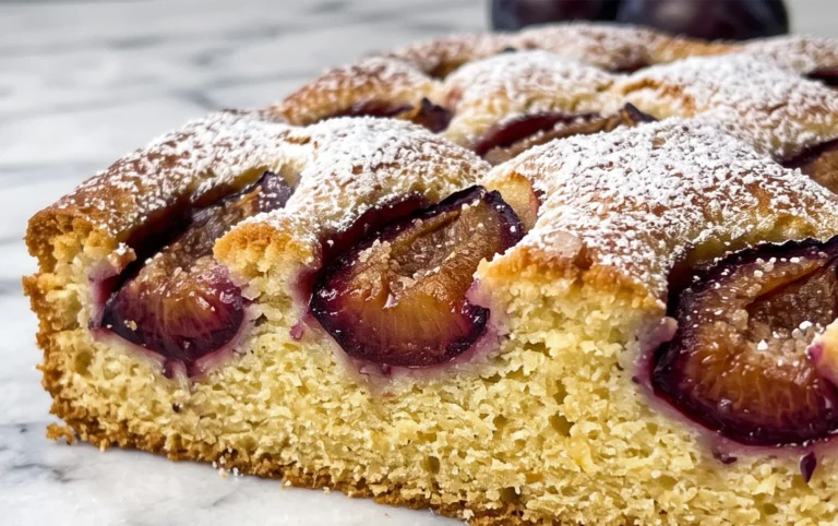Saftiger Pflaumenkuchen