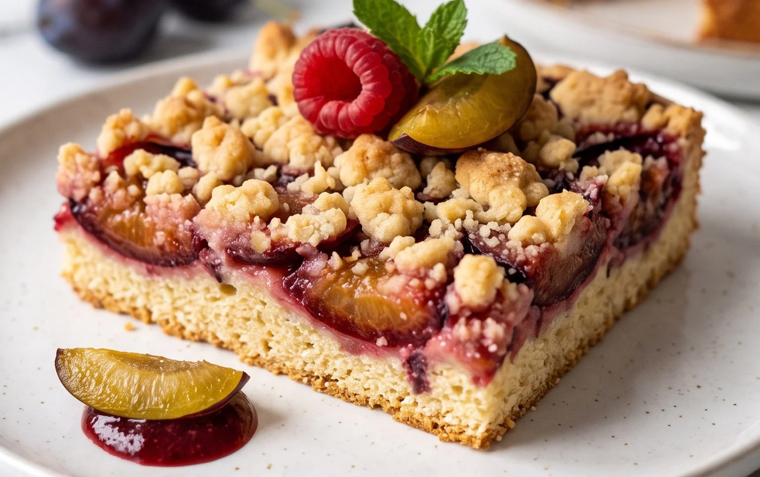 Zwetschgendatschi mit Streusel – nach Omas Rezept