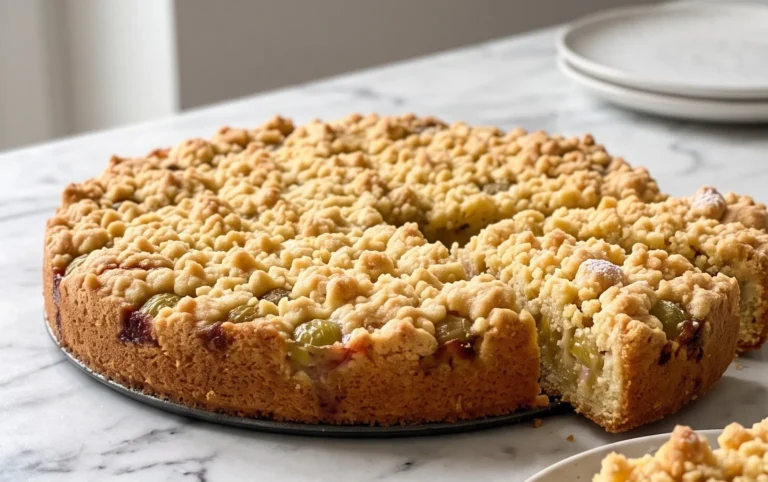 Stachelnon-alcoholic beerkuchen mit Streuseln