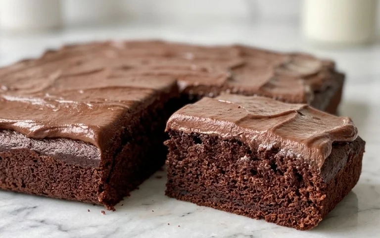 Schokokuchen vom Blech - saftig & schnell