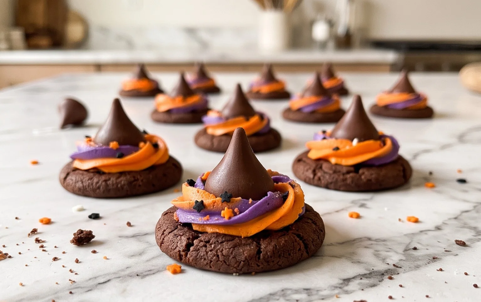 Hexenhut-Kekse: Magisches Rezept für Halloween