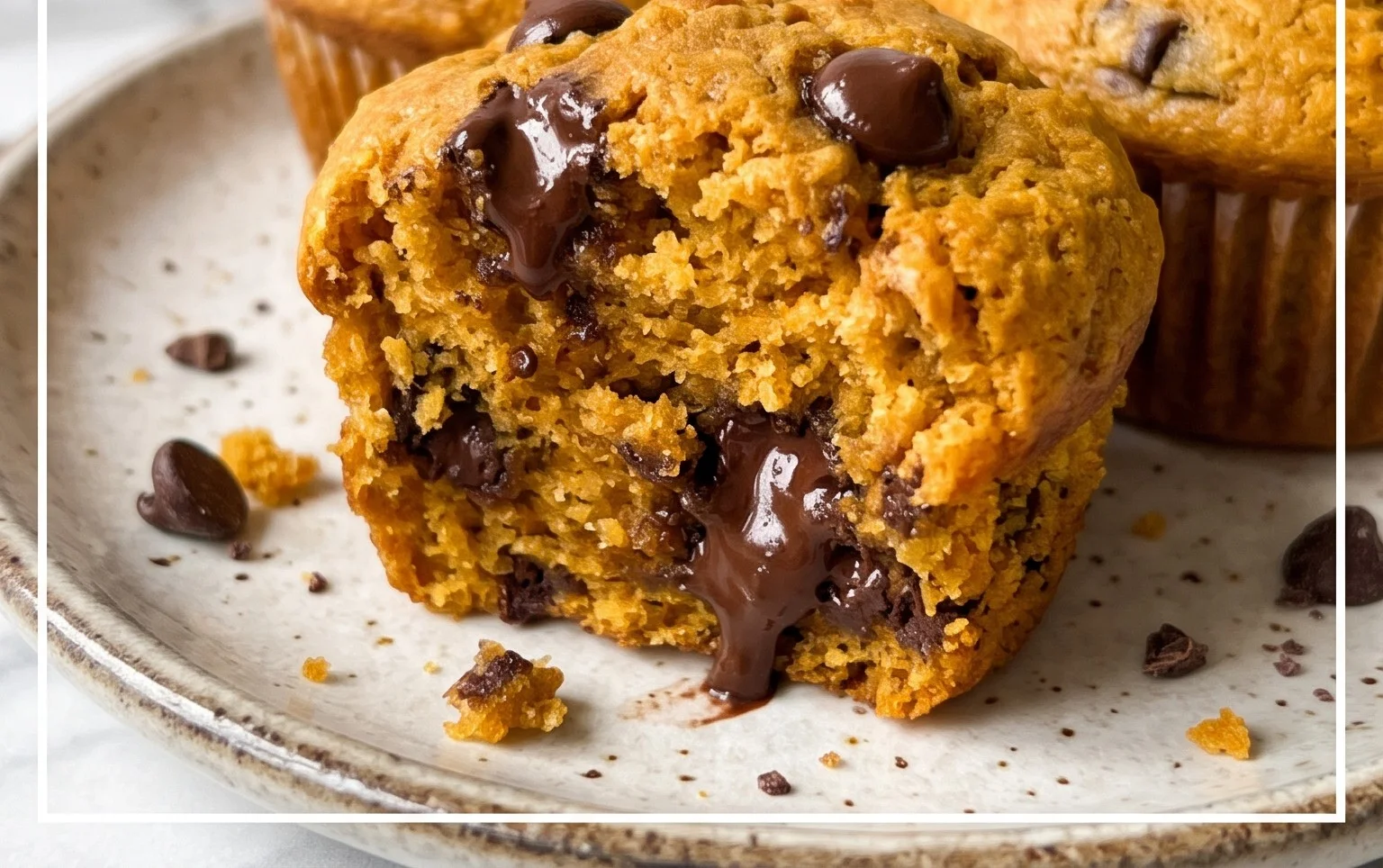 Pumpkin Chocolate Chip Muffins